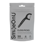 Charcoal Floss Picks 50ct